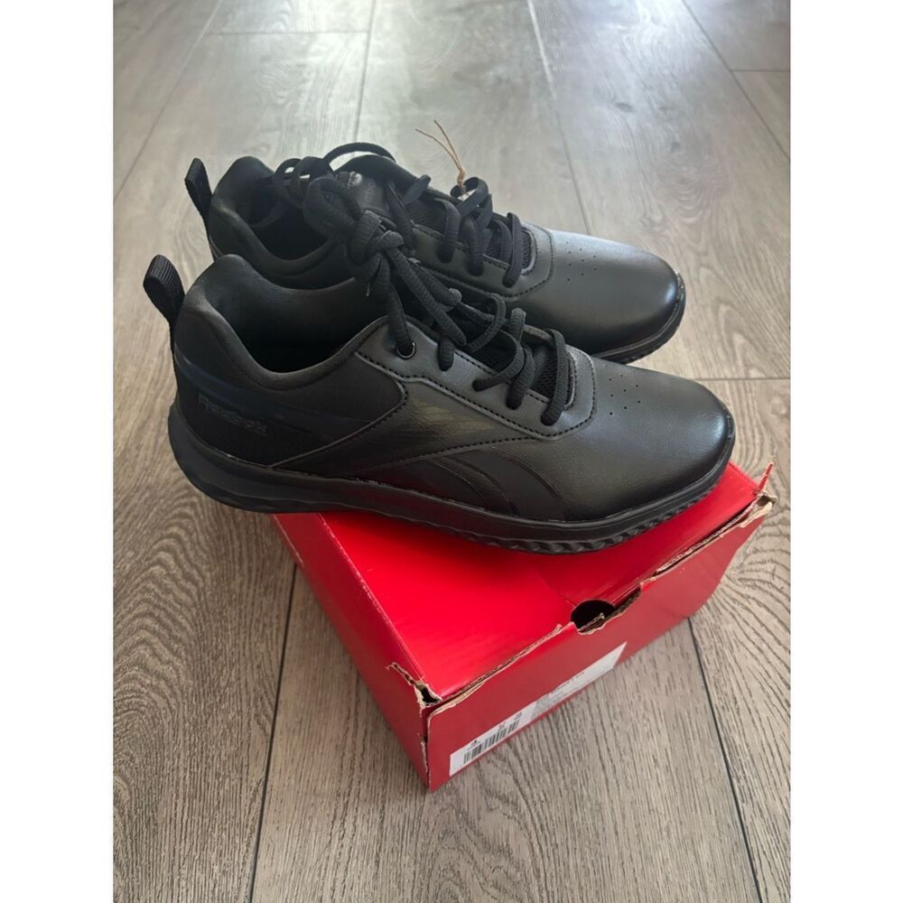 Reebok Athletic Casual Lace-Up Shoes - Black